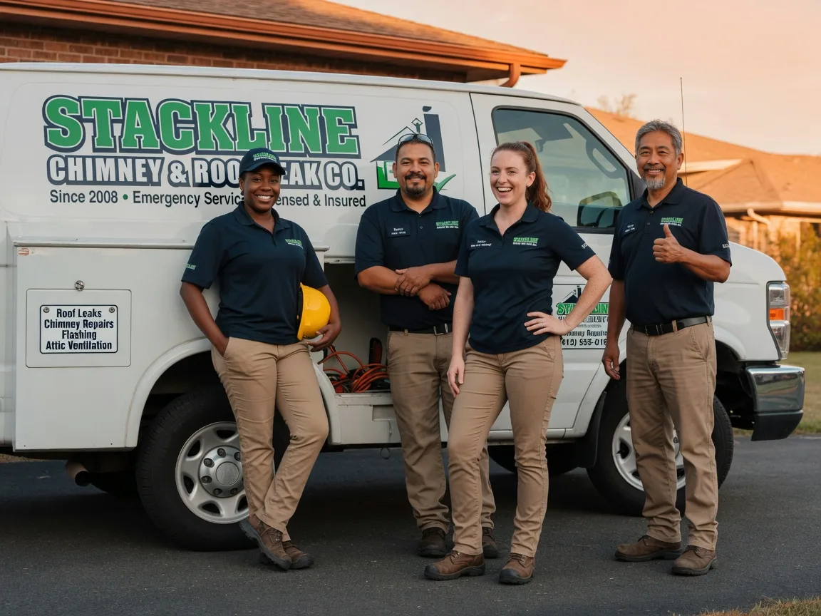 Chimney flashing repair company in Lowell, MI